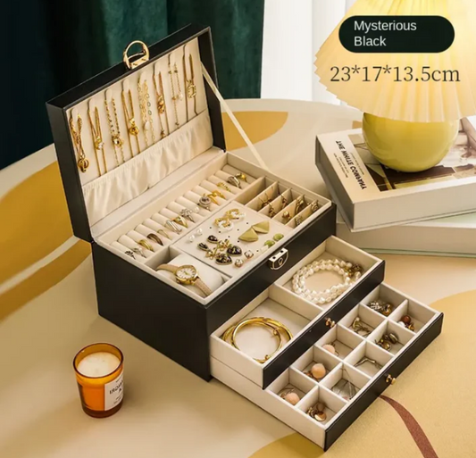 Luxury Multi Compartment Jewelry Box