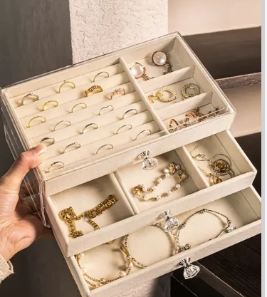 Luxury Multi Compartment Jewelry Box